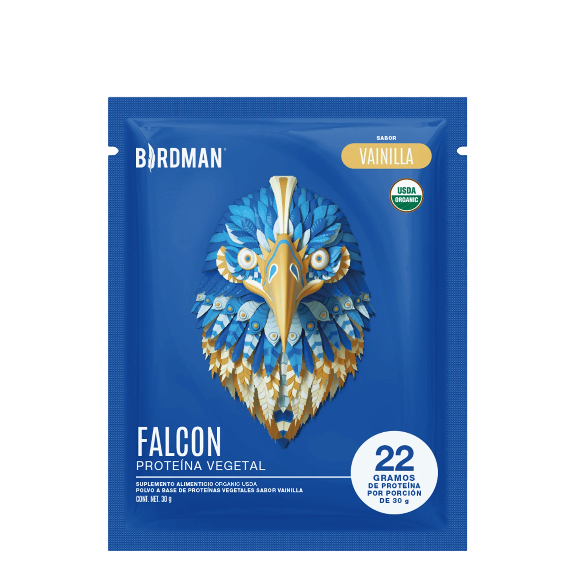 Falcon Protein Vainilla 12 Pack Sobres pack