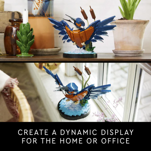 LEGO® ICONS Kingfisher Bird Building Kit for Adults 10331