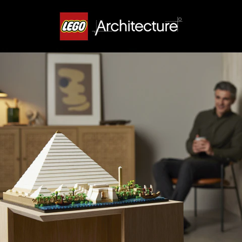 LEGO® Architecture Great Pyramid of Giza Building Kit 21058