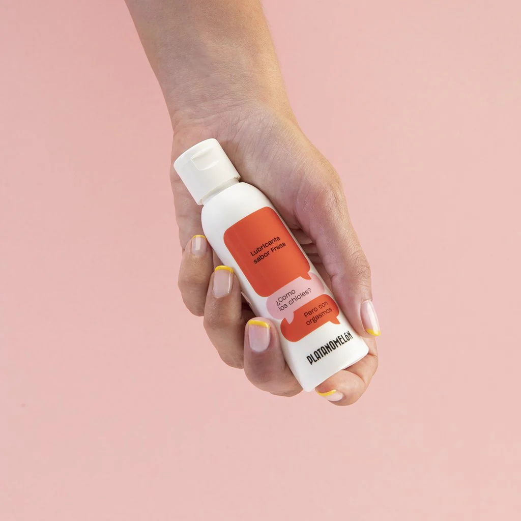 Lubricante sabor fresa