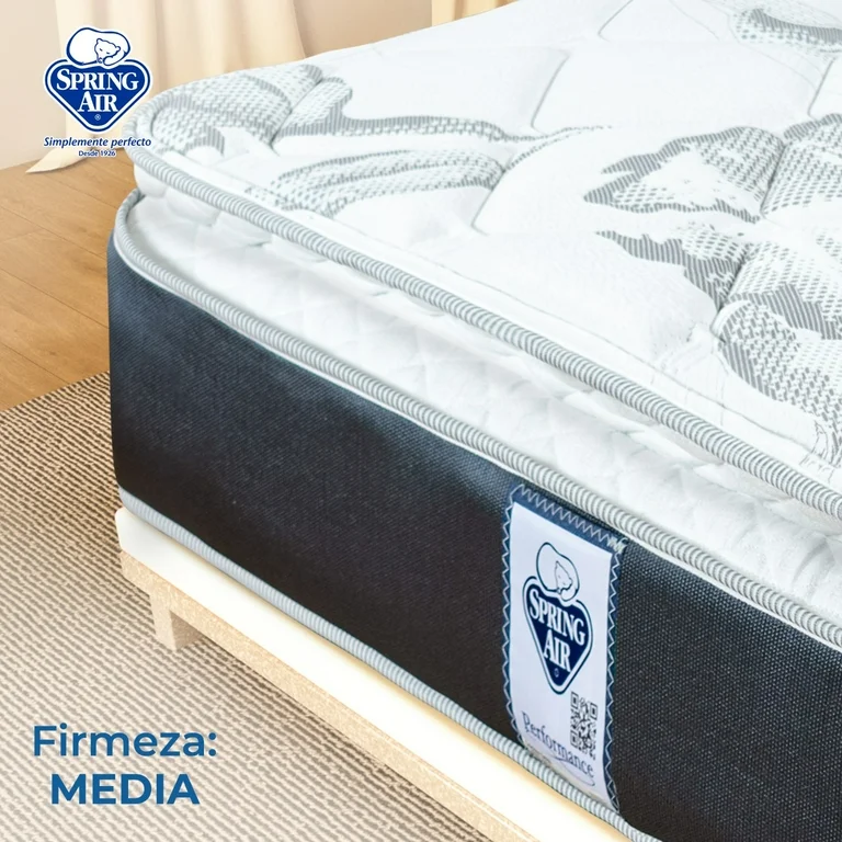 Colchón Matrimonial Ortopédico De Confort Medio Spring Air Smith