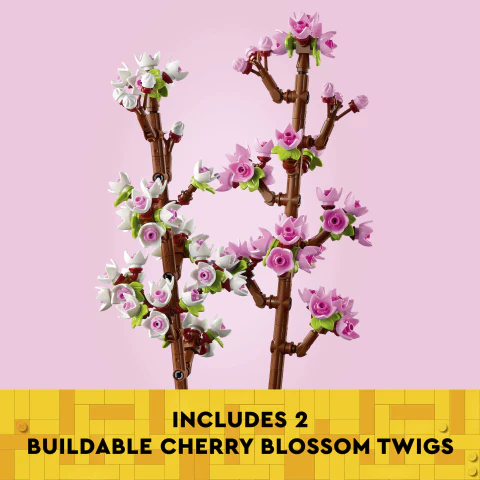 LEGO® Cherry Blossoms Flowers Decor Set 40725