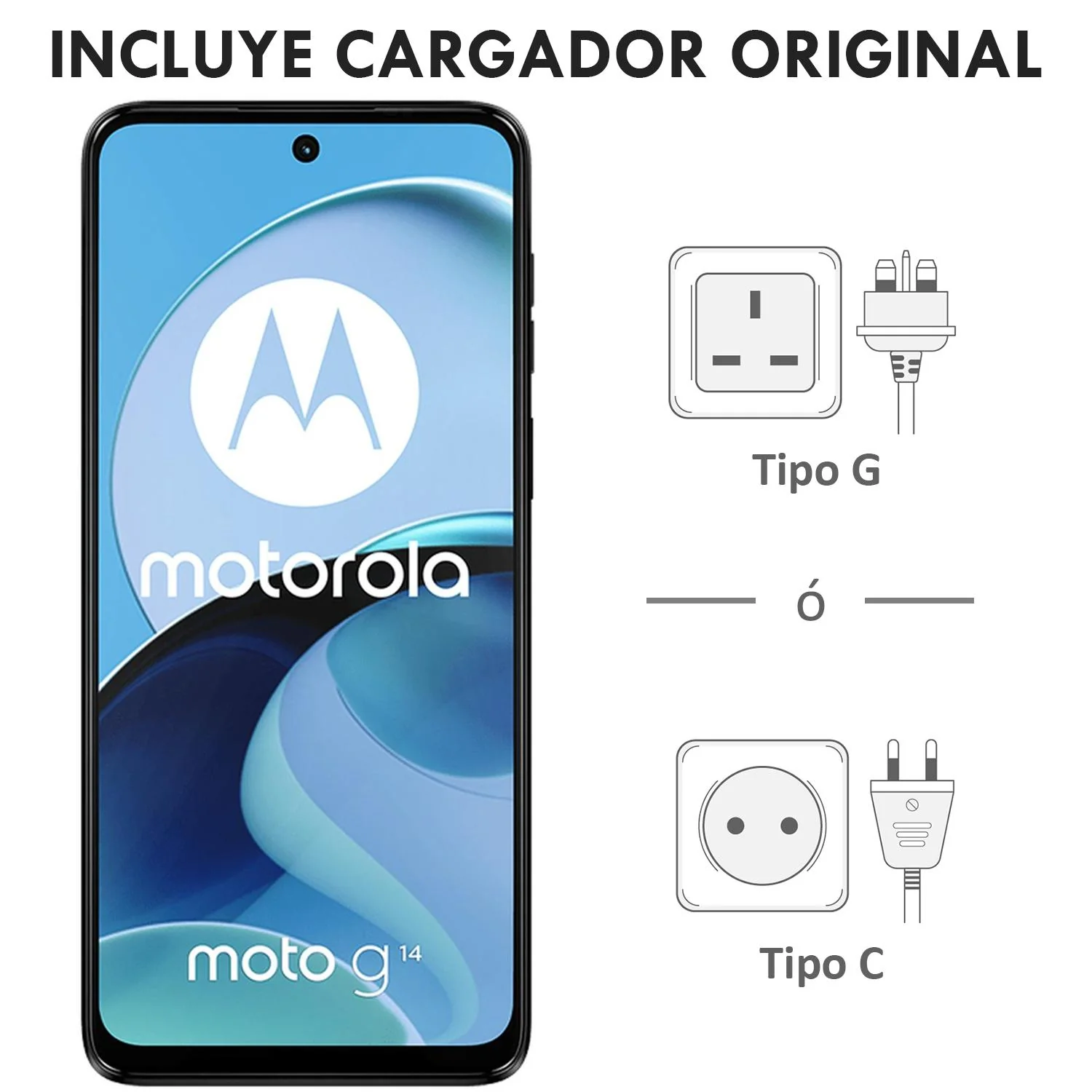 Celular MOTOROLA Moto G14 4G 4GB 128GB 6.5