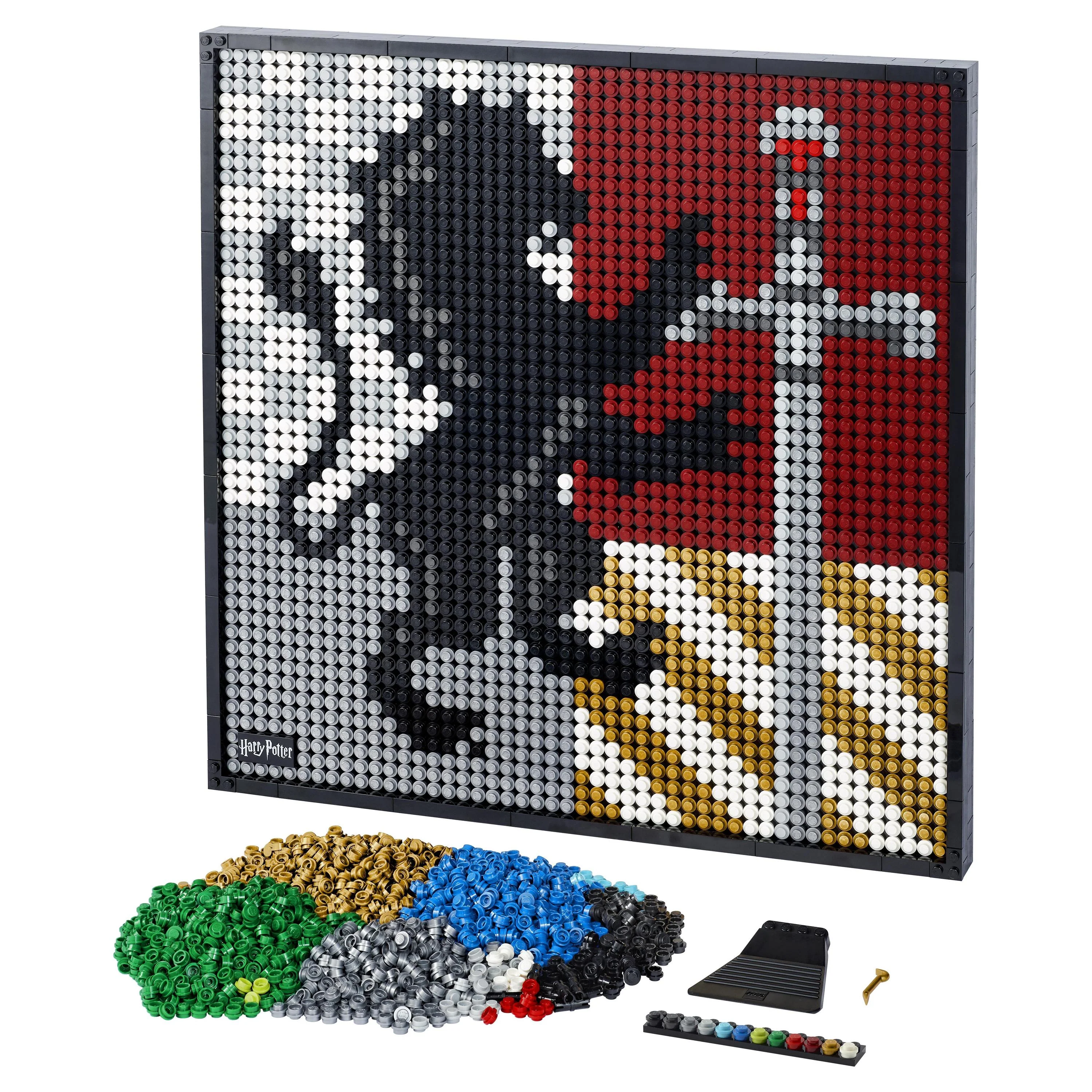 LEGO® ART Harry Potter™ Hogwarts™ Crests 31201