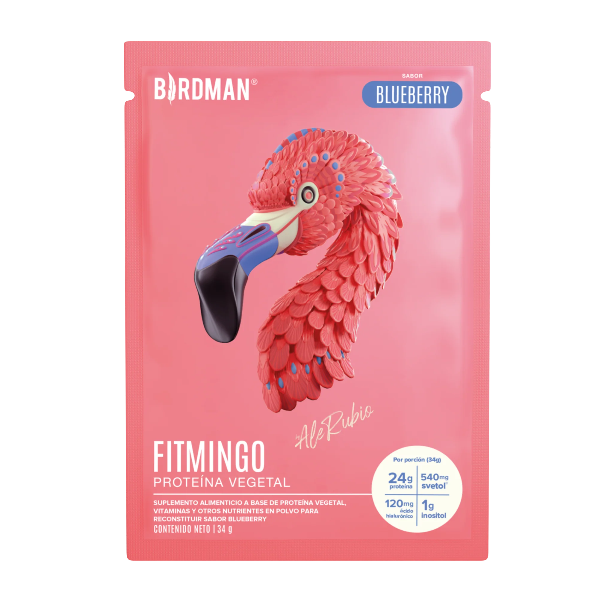 Fitmingo Protein Blueberry 10 pack sobres