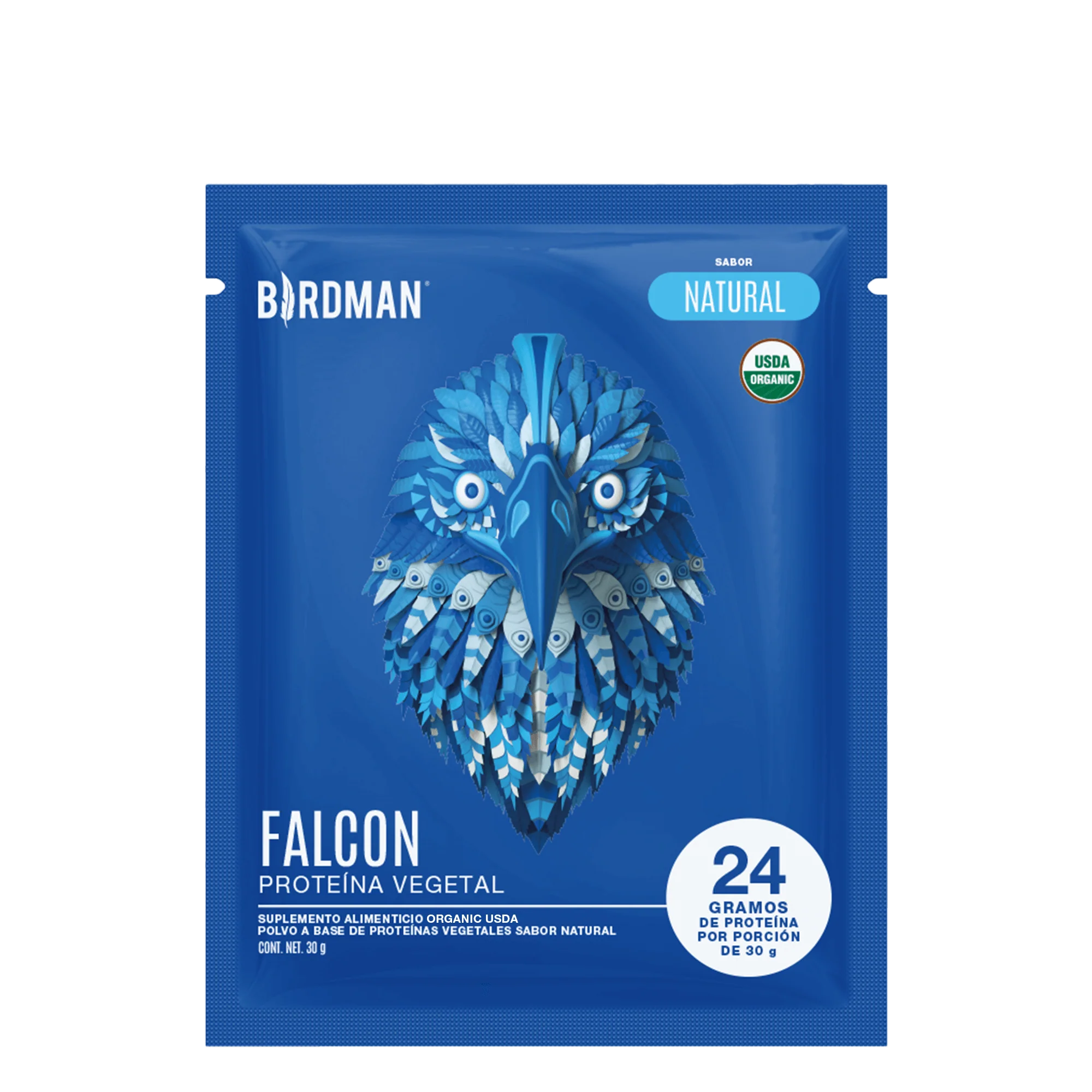 Falcon Protein Natural 12 Pack Sobres pack