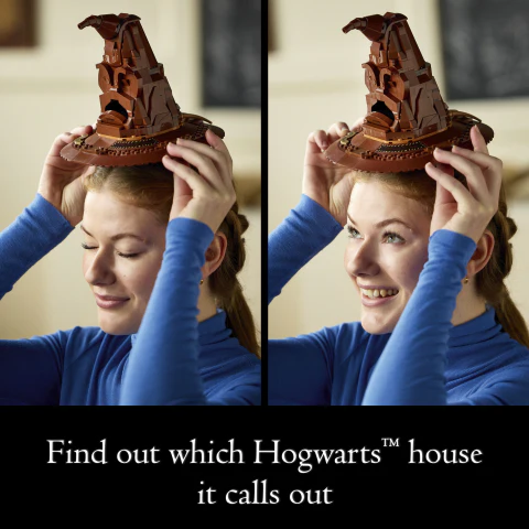 LEGO® Harry Potter™ Talking Sorting Hat Set for Adults 76429