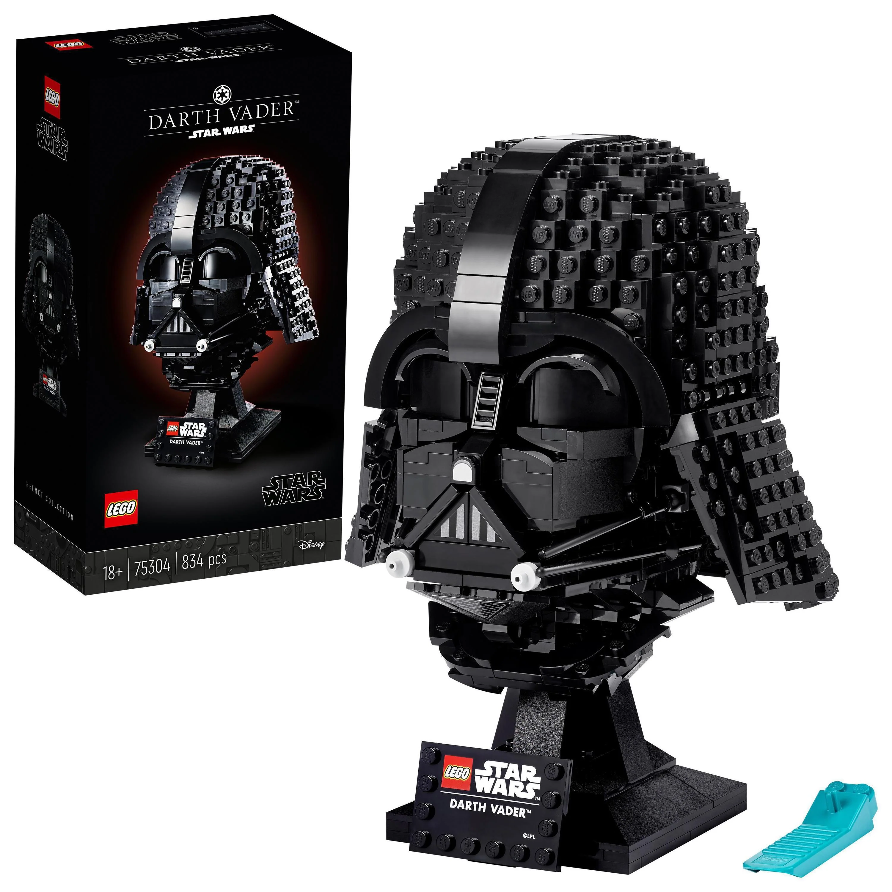 LEGO® Star Wars™ Darth Vader™ Helmet Collectible Building Kit 75304
