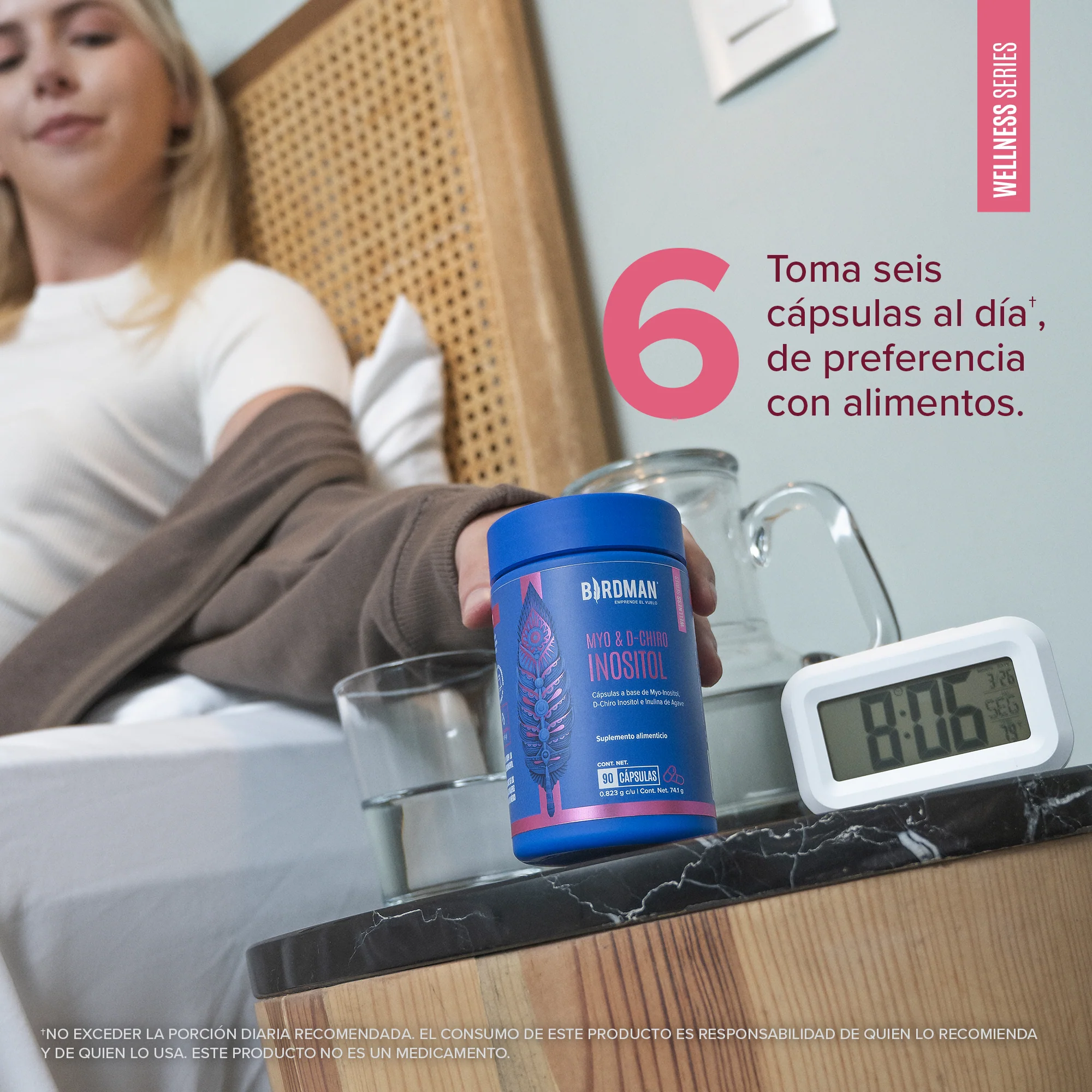 Myo & D-Chiro Inositol - 90 Cápsulas - 15 Porciones