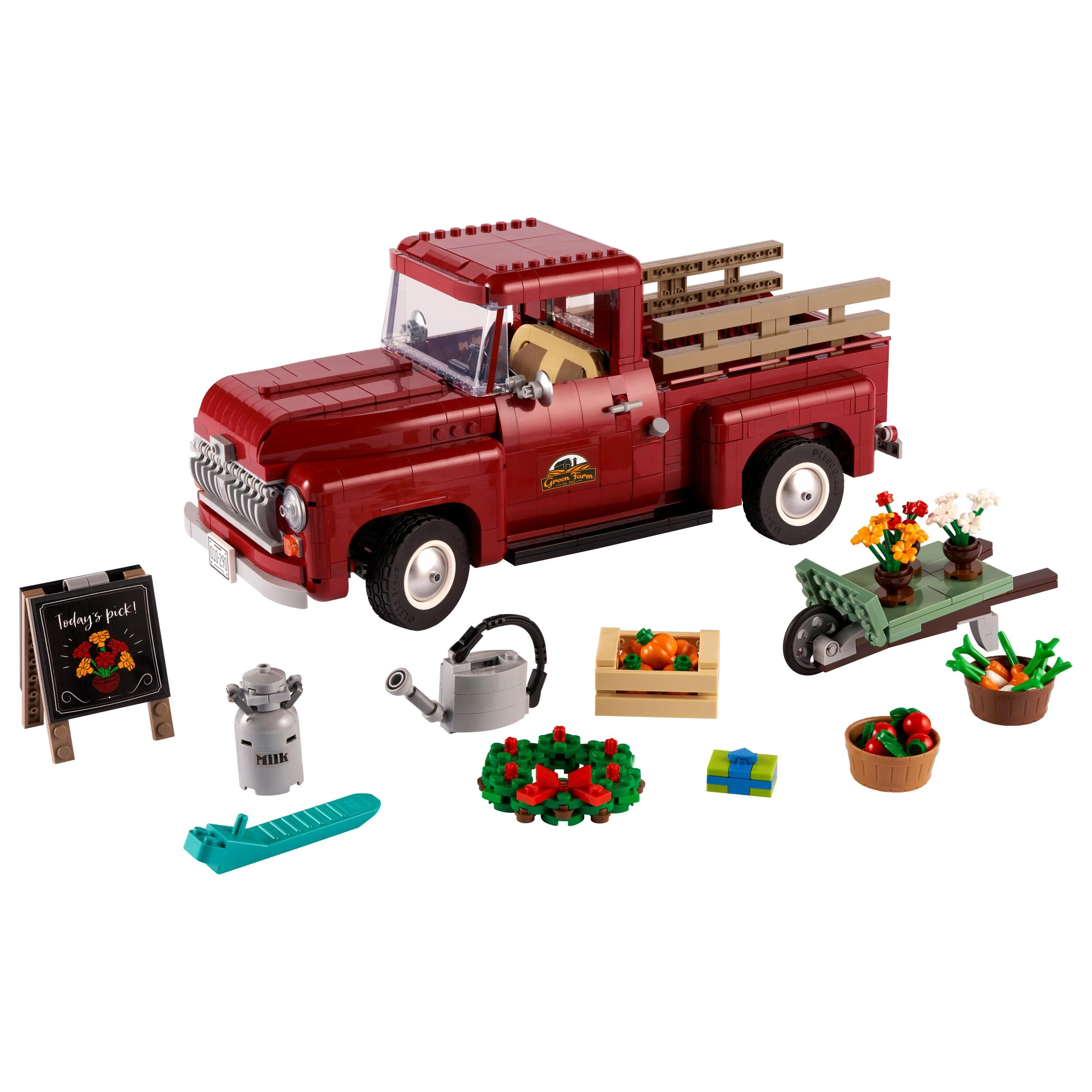 LEGO® ICONS Pickup Truck Building Kit for Adults 10290