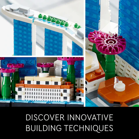 LEGO® Architecture Singapore Building Kit 21057