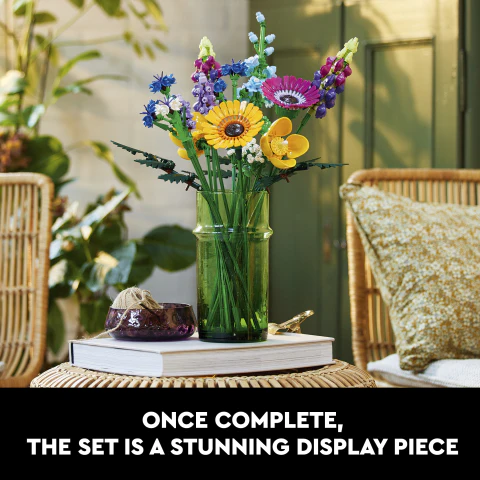 LEGO® ICONS Wildflower Bouquet Building Set 10313