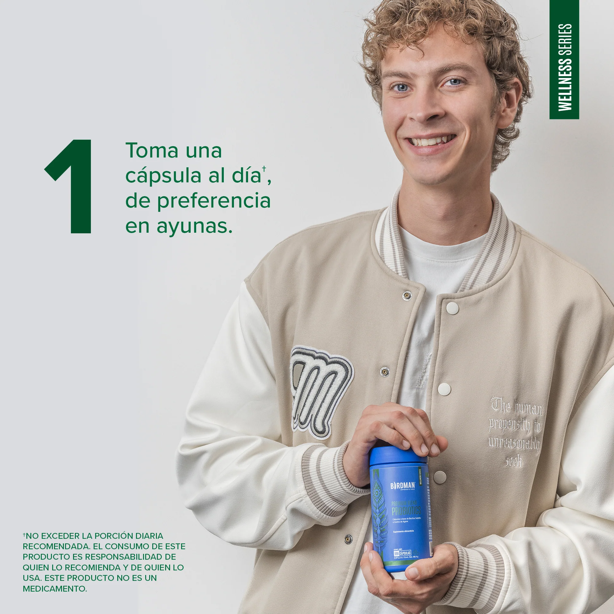 Daily Spore Probiotic - Probióticos con 10 Billones de UFC - 140 Cápsulas - 140 Porciones