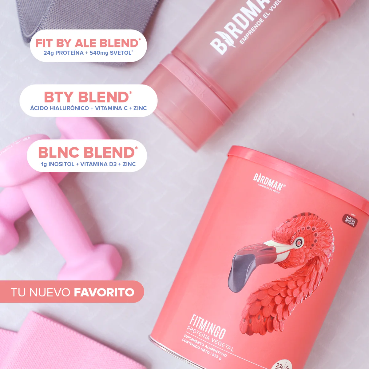 Fitmingo Protein Moka 510 g - 15 Servicios pack