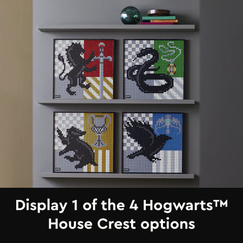 LEGO® ART Harry Potter™ Hogwarts™ Crests 31201