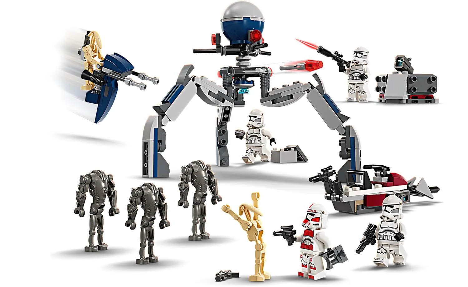 75372 | LEGO® Star Wars™ Clone Trooper™ & Battle Droid™ Battle Pack