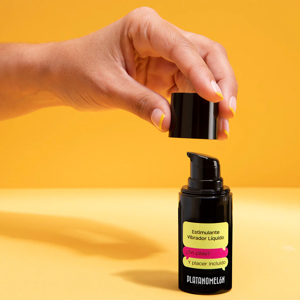 Estimulante vibrador liquido