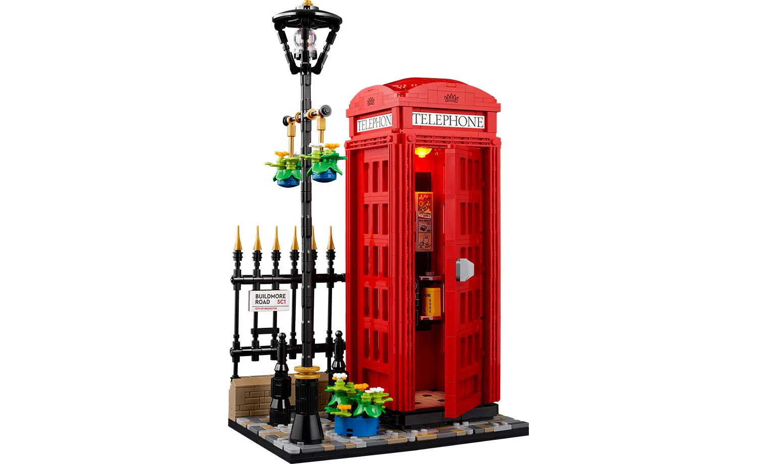 21347 | LEGO® Ideas Red London Telephone Box