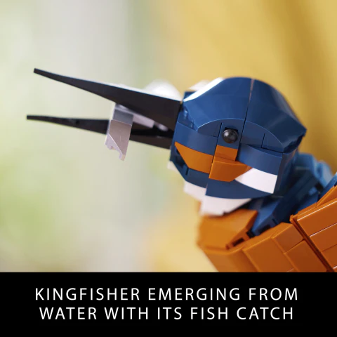 LEGO® ICONS Kingfisher Bird Building Kit for Adults 10331
