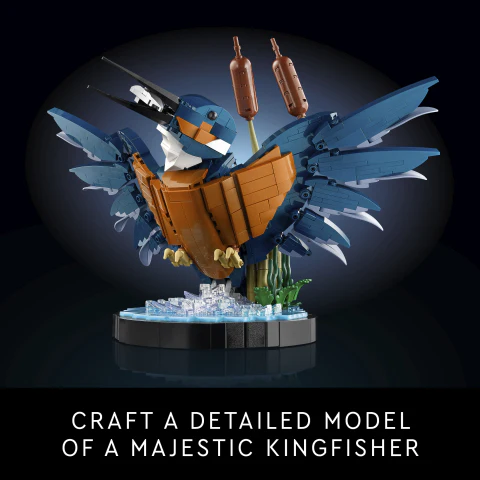 LEGO® ICONS Kingfisher Bird Building Kit for Adults 10331