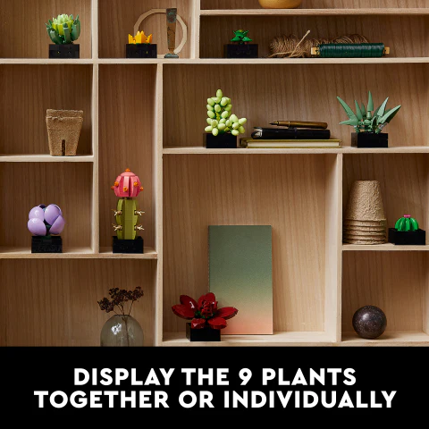 LEGO® ICONS Succulents Plant Decor Building Kit 10309