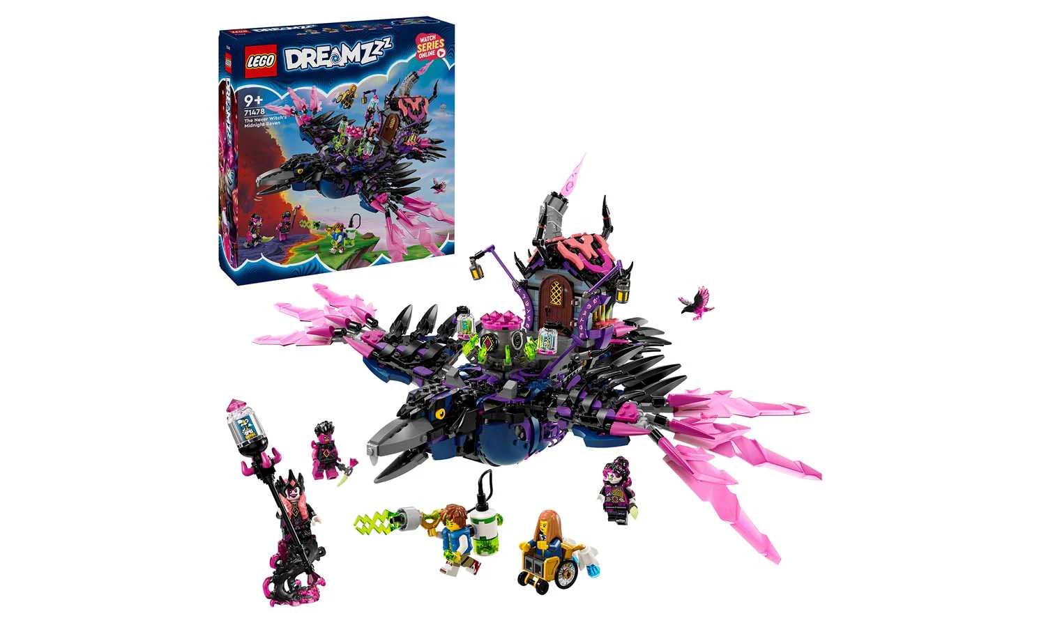 71478 | LEGO® DREAMZzz™ The Never Witch's Midnight Raven