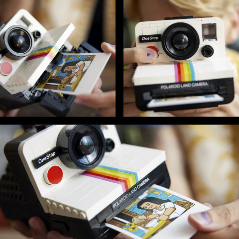 LEGO® Ideas Polaroid OneStep SX-70 Camera Collectible Adults Set 21345