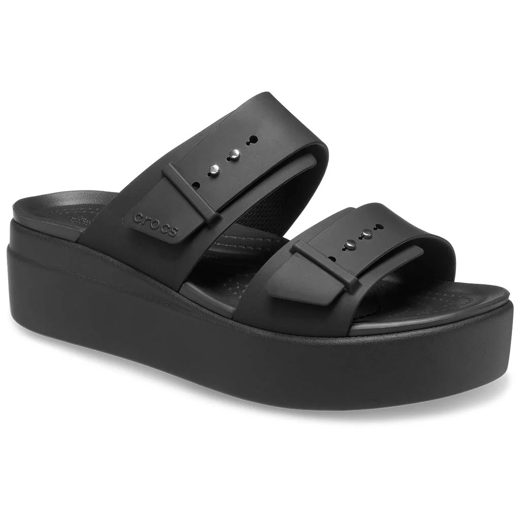 Brooklyn Buckle Low Wedge