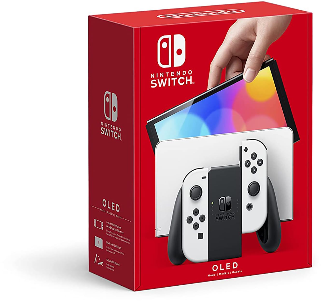 Modelo OLED de Nintendo Switch con Joy-Con blanco (renovado)