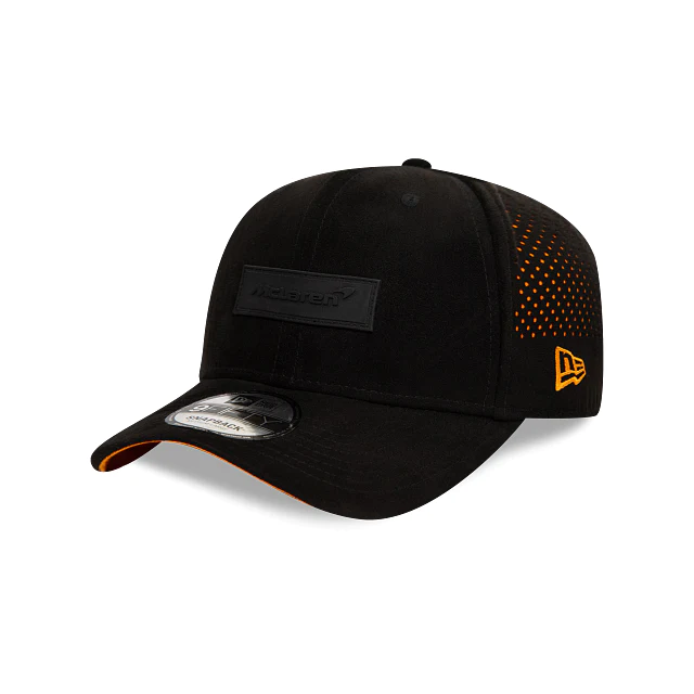 McLaren F1 Team 9FIFTY Suede Negra Snapback