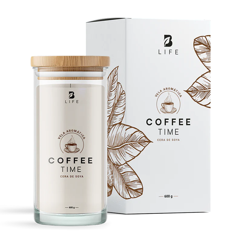 Coffee Time Aromatic Candle | Vela Aromática de Café Recién Hecho 600 g