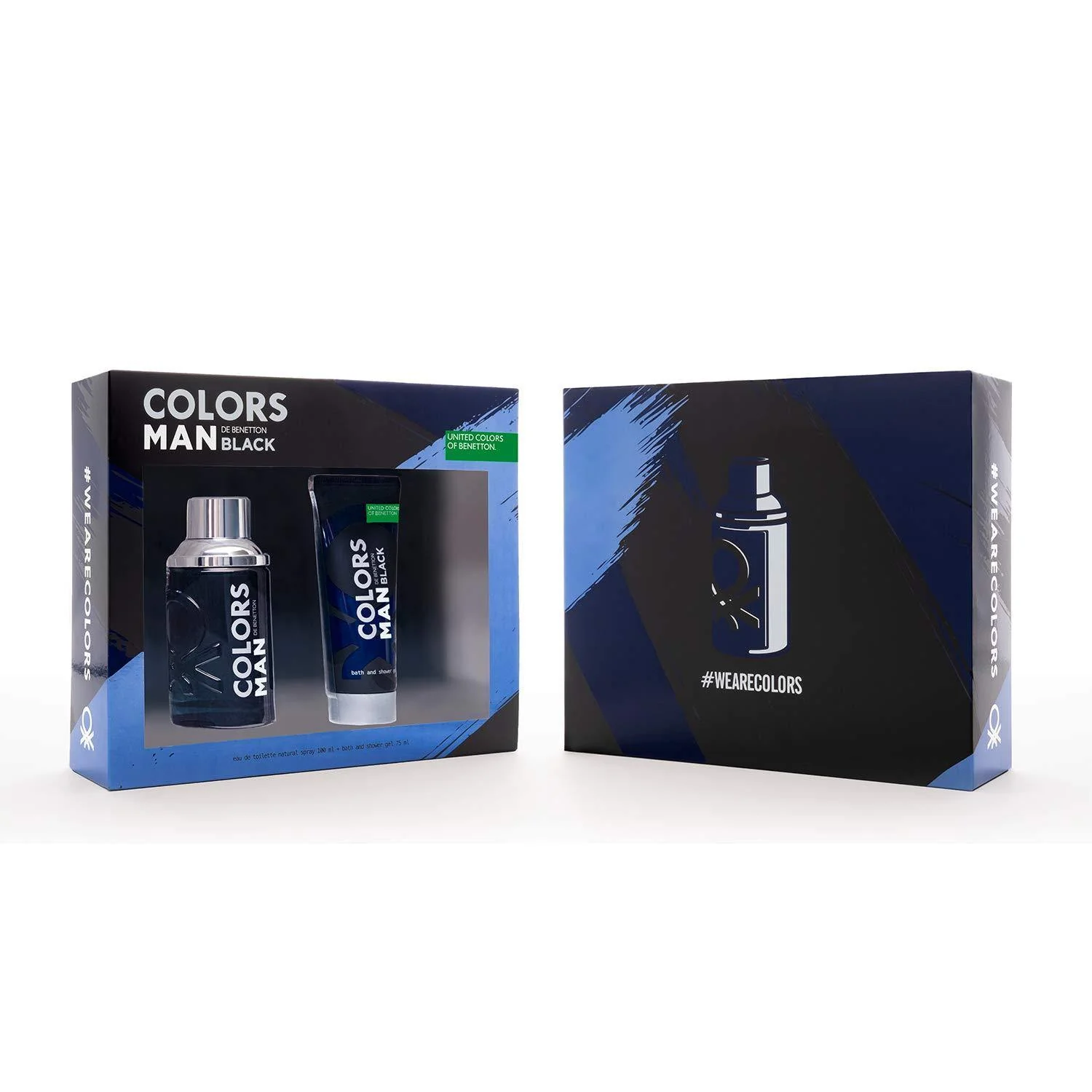 Set 2 Piezas Colors Man Black para Hombre de United Colors Benetton