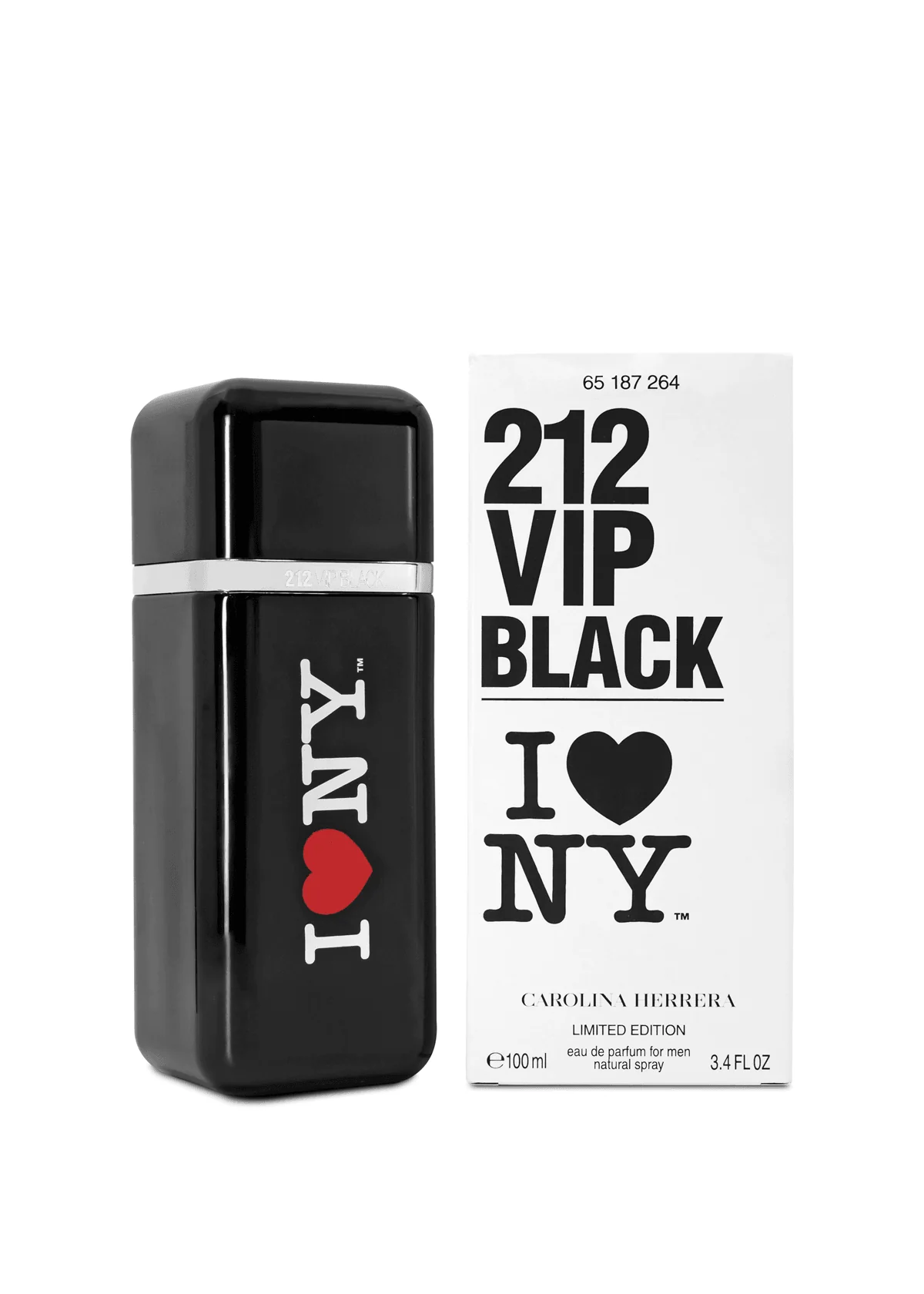 Tester 212 VIP Black I Love NY Para Hombre De Carolina Herrera EDP 100ML