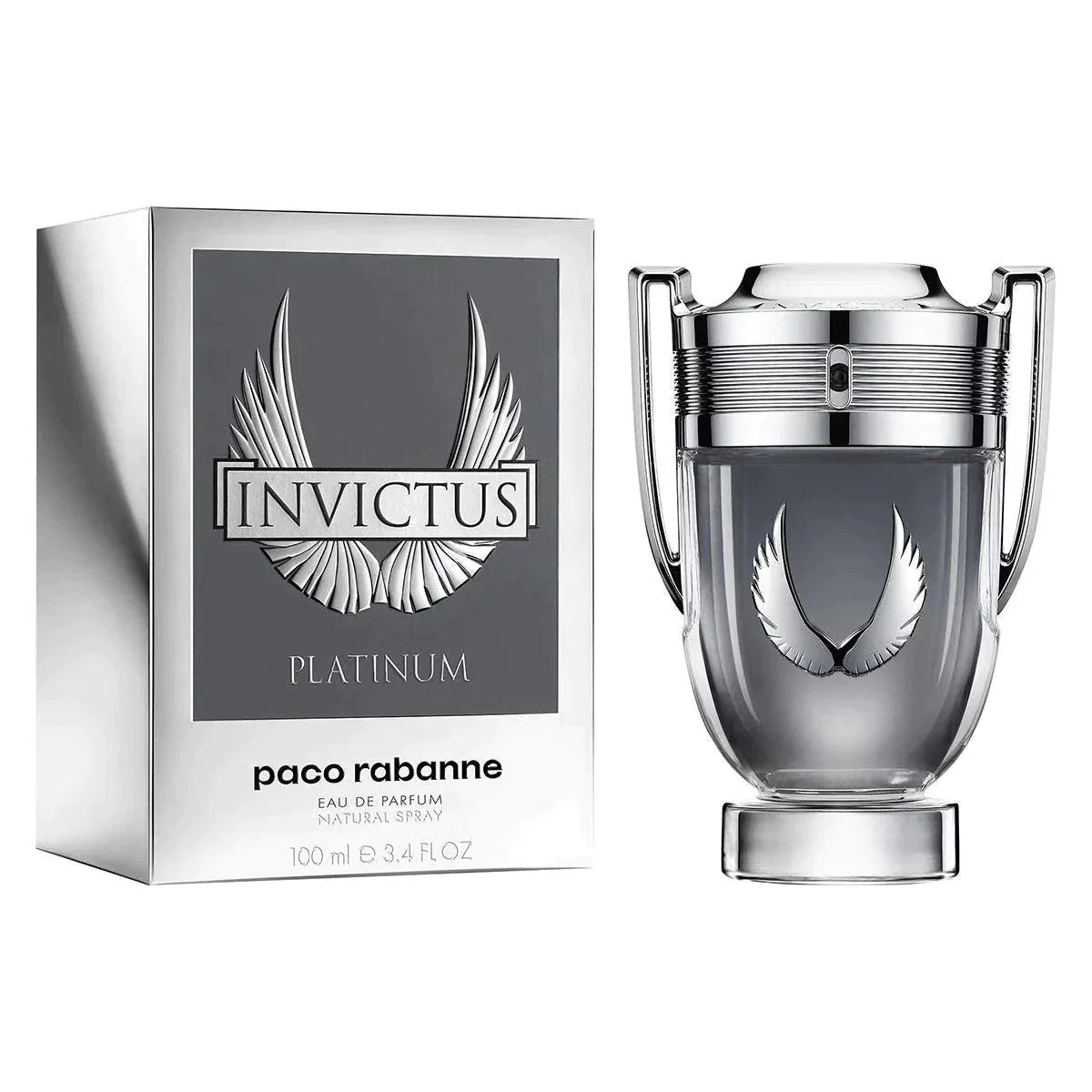 Perfume Invictus Platinum para Hombre de Paco Rabanne EDP 100ML