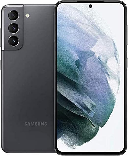 Samsung Galaxy S21 5G, versión estadounidense, 128 GB, Phantom Gray - desbloqueado (Reacondicionado)