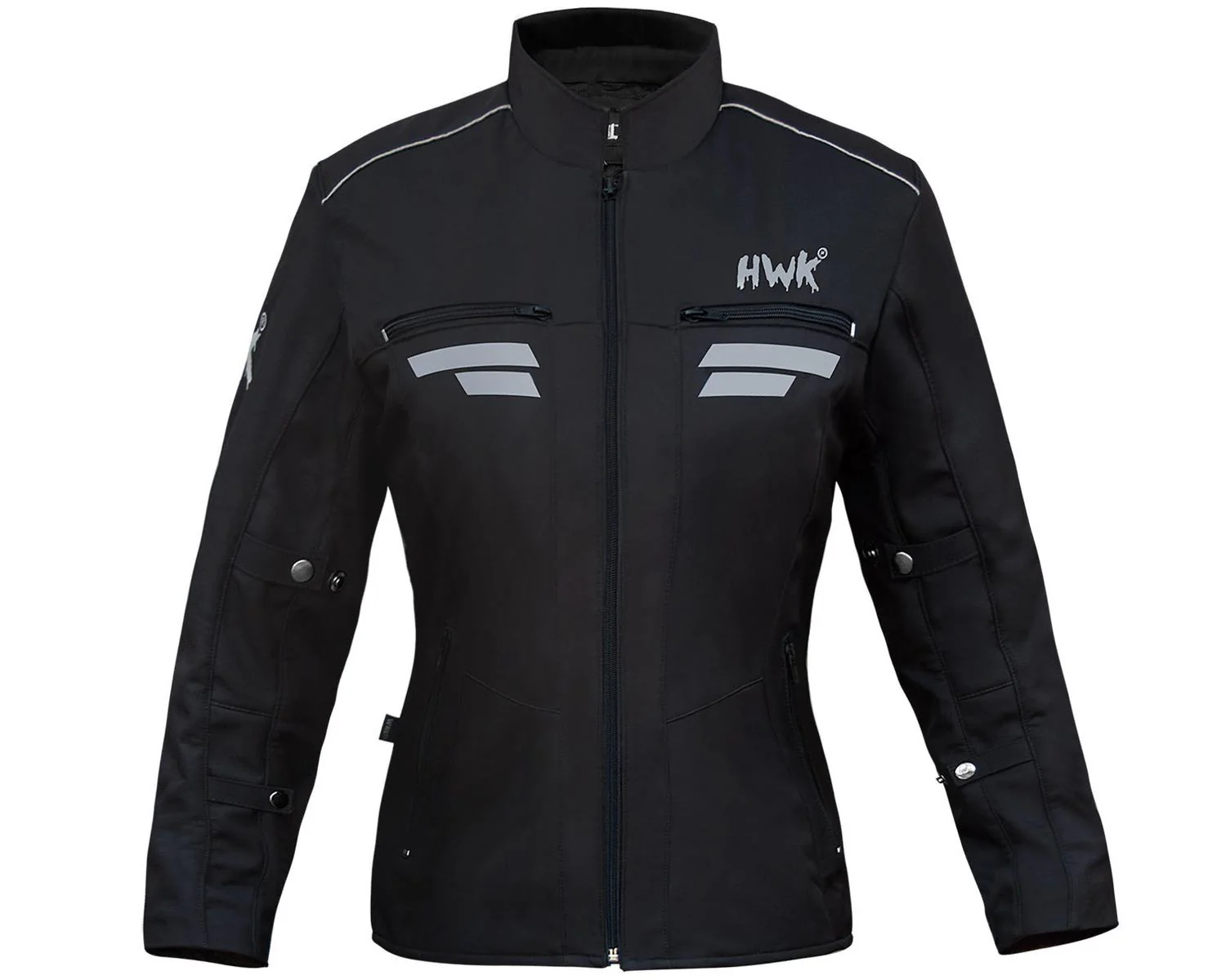Chamarra Moto Mujer Impermeable Biker Protecciones HWK Ngo