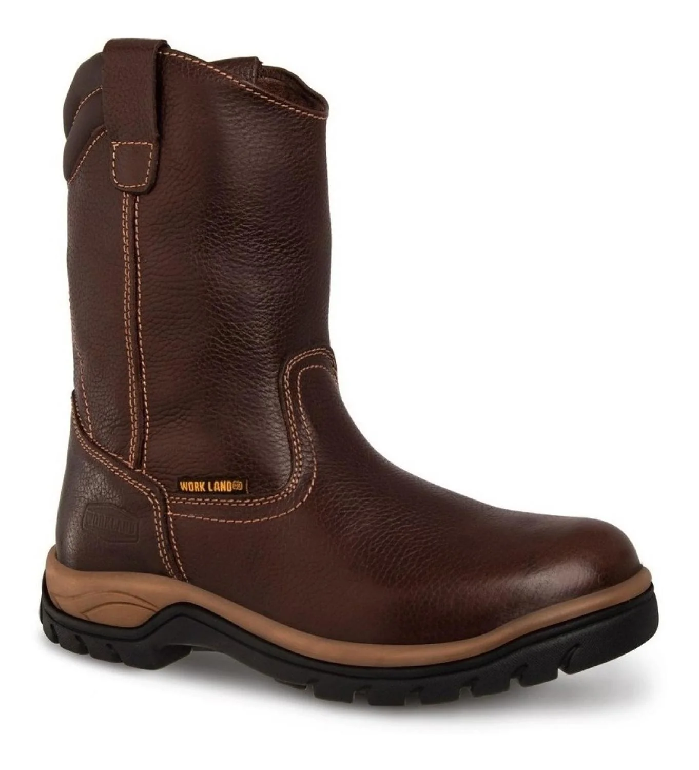 Bota Roper de Trabajo Tipo Vaquero para Hombre Flother Chocolate
