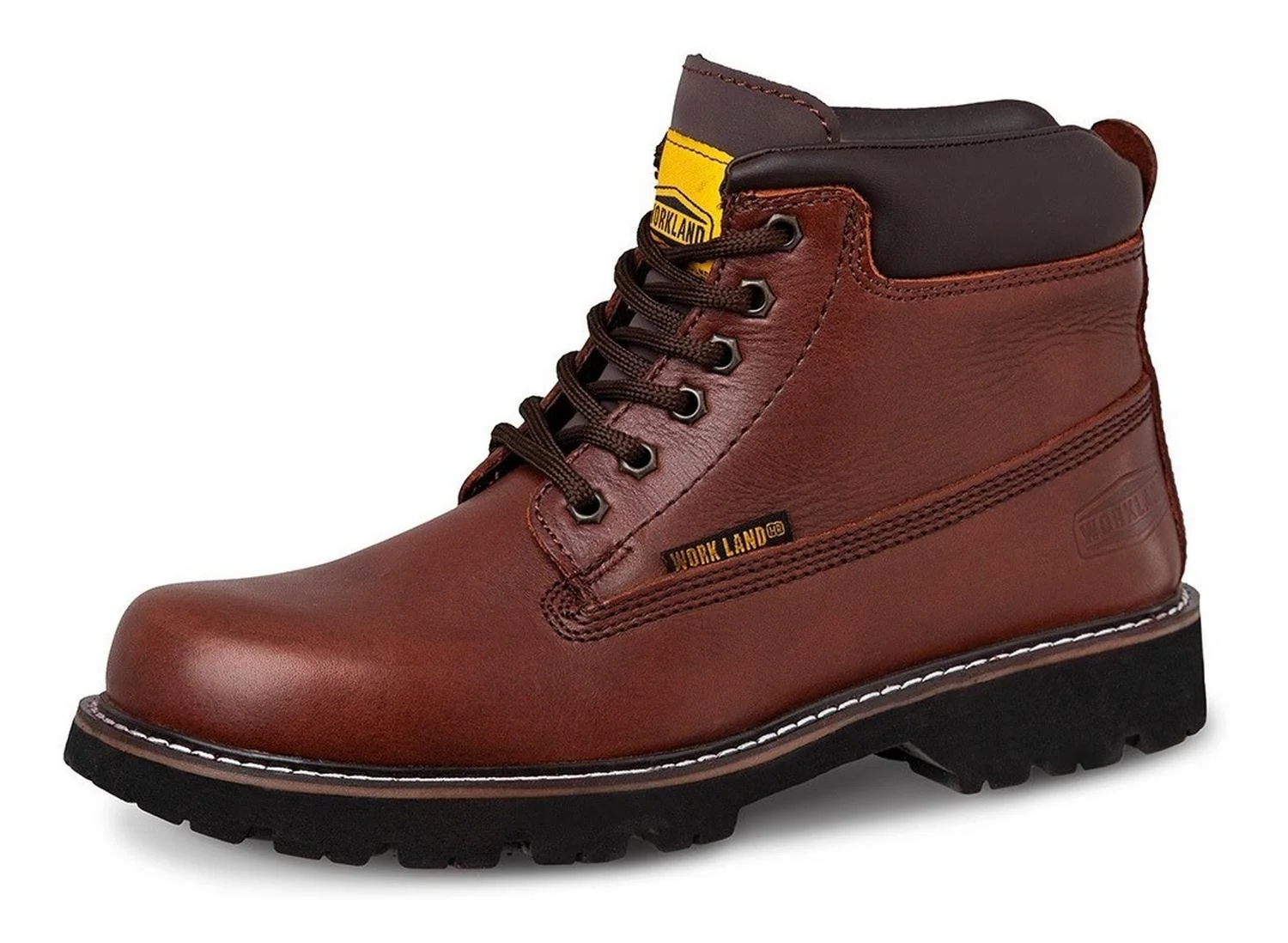 Bota para Trabajo o uso Industrial Piel Marrón