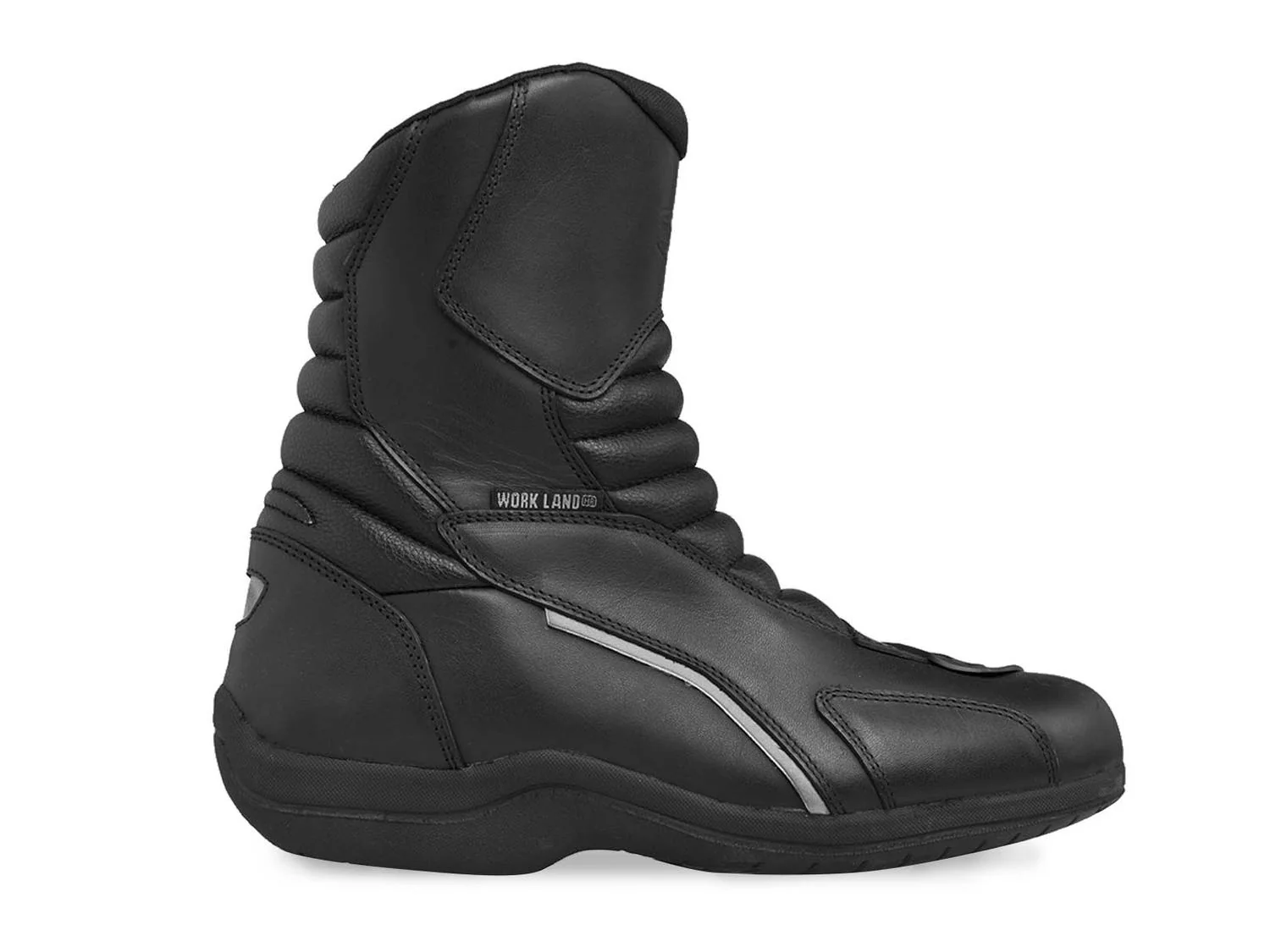 Bota mujer biker moto botin Sport dama WORKLAND 80006 Negro