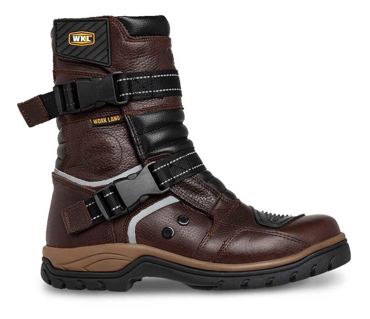 Botas Motociclista Biker 2.0 Hombre 77411 Chocolate Flother