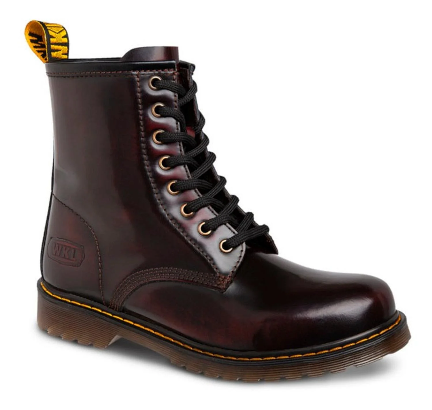 Bota Casual de Modal para Mujer Vino Camaleón
