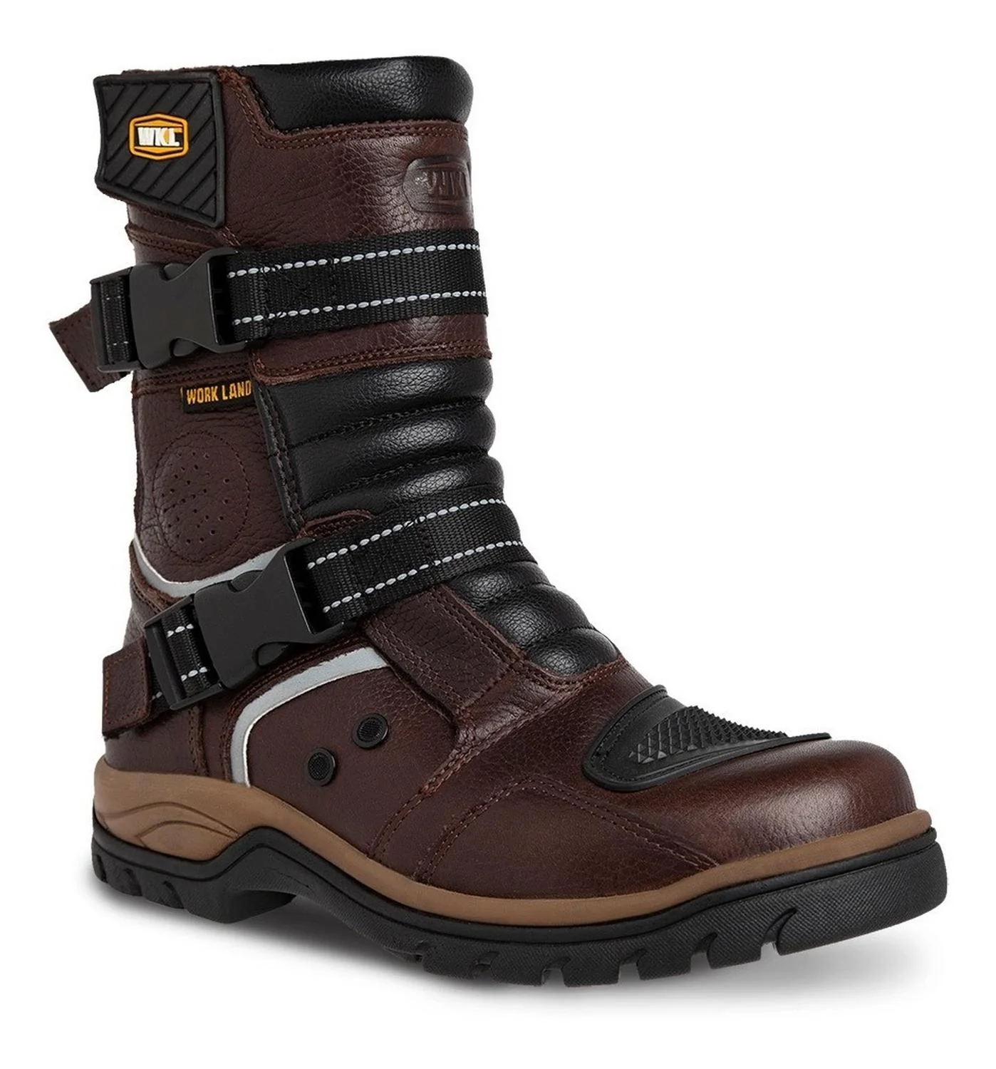 Botas Motociclista Biker 2.0 Hombre 77411 Chocolate Flother