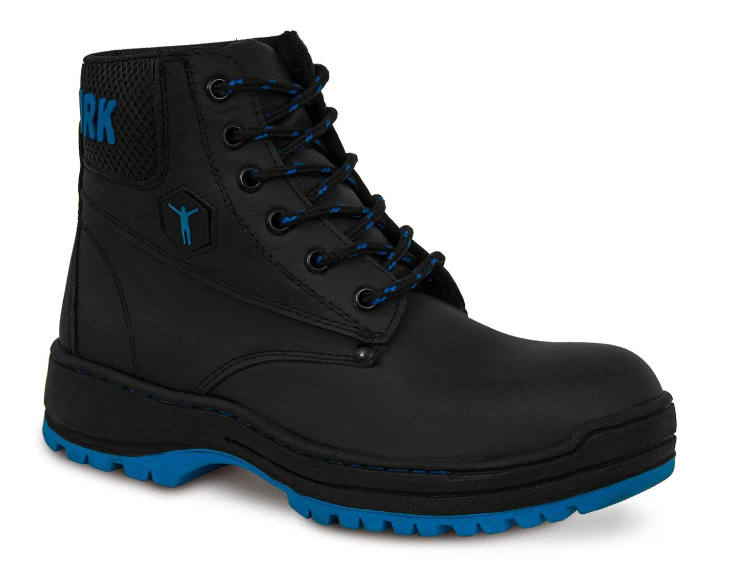 Bota Trabajo Mujer Tactica Industrial Botines Azul PD04