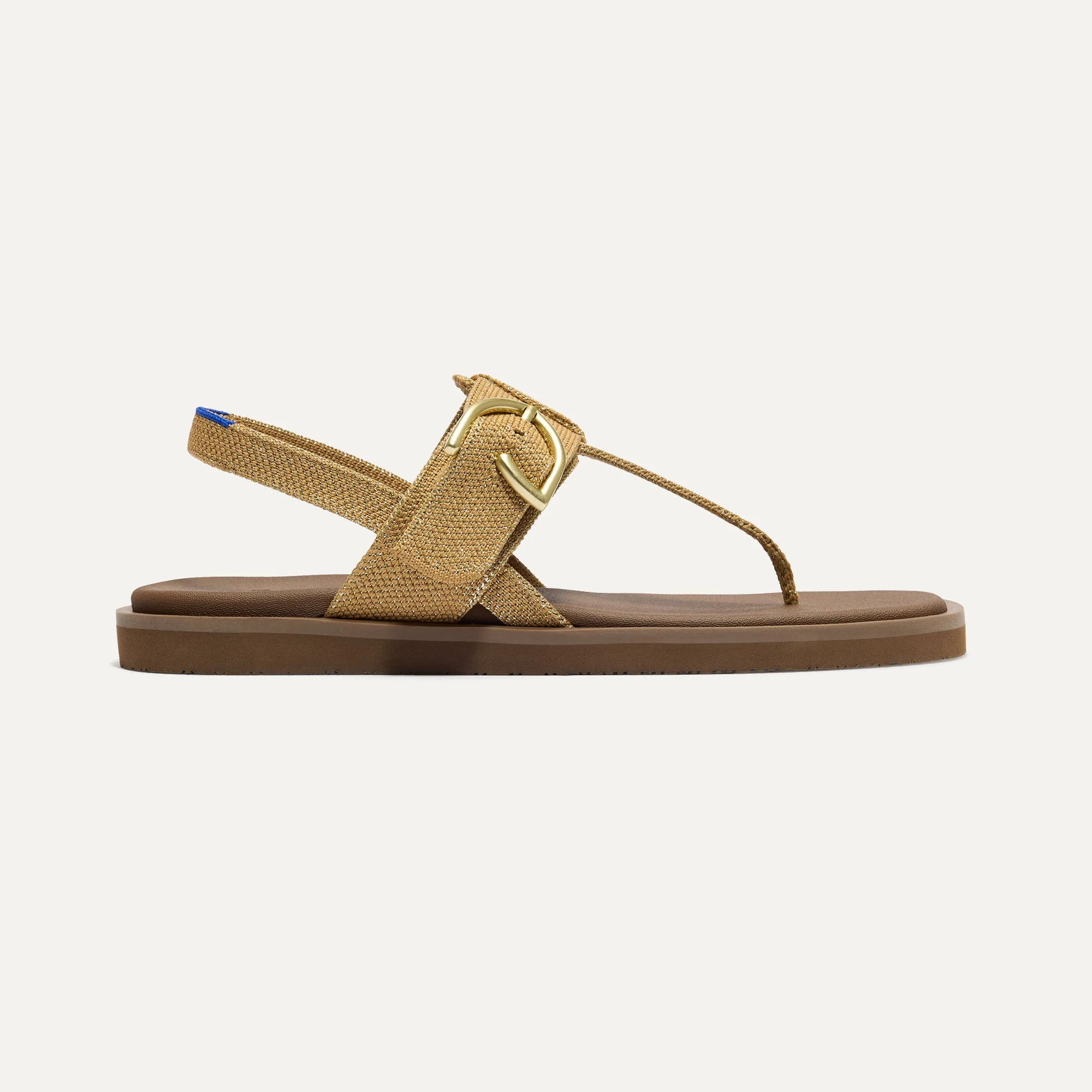 The T–Strap Sandal - Golden Sun