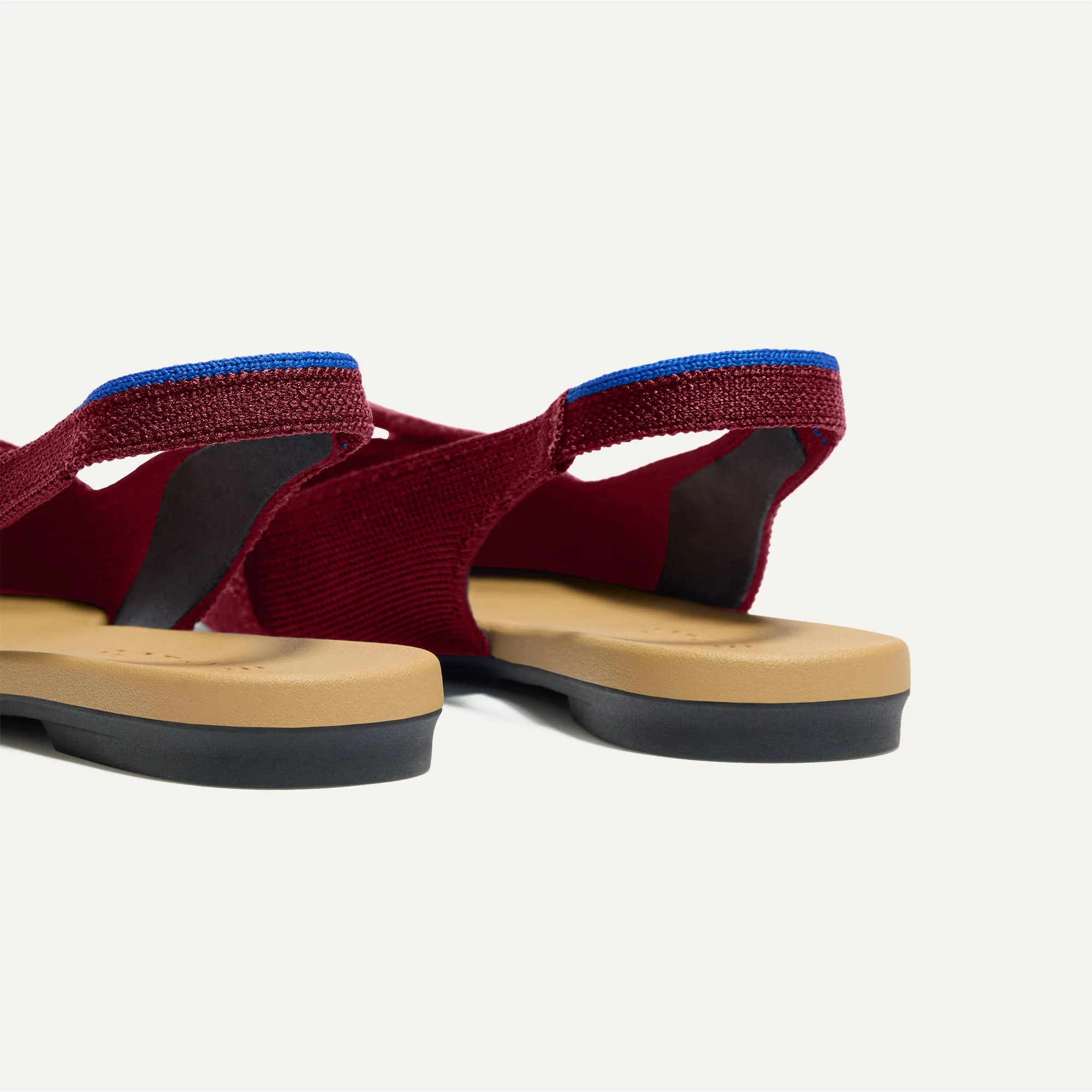 The Twist Point Slingback - Cabernet