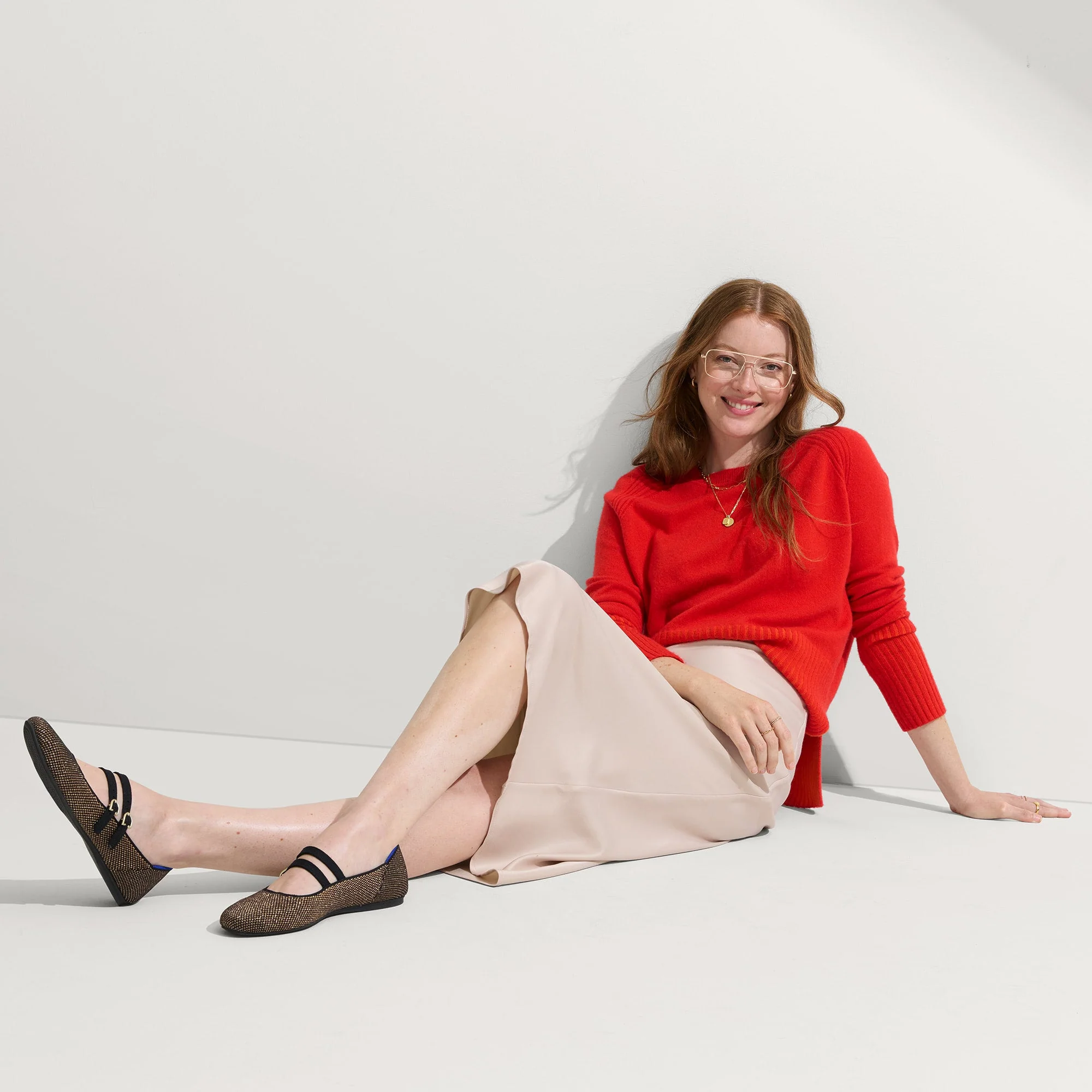 The Double Buckle Mary Jane - Bronzite