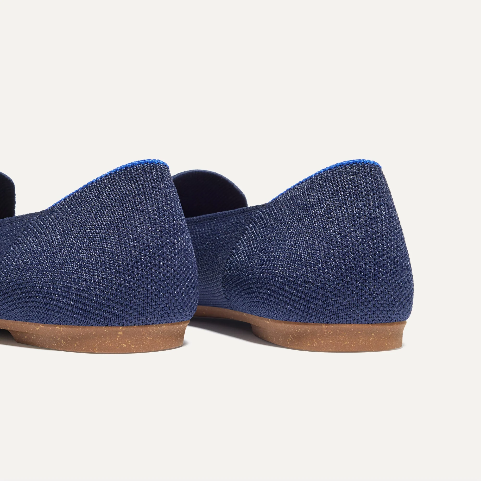 The Almond Tassel Loafer - Deep Navy