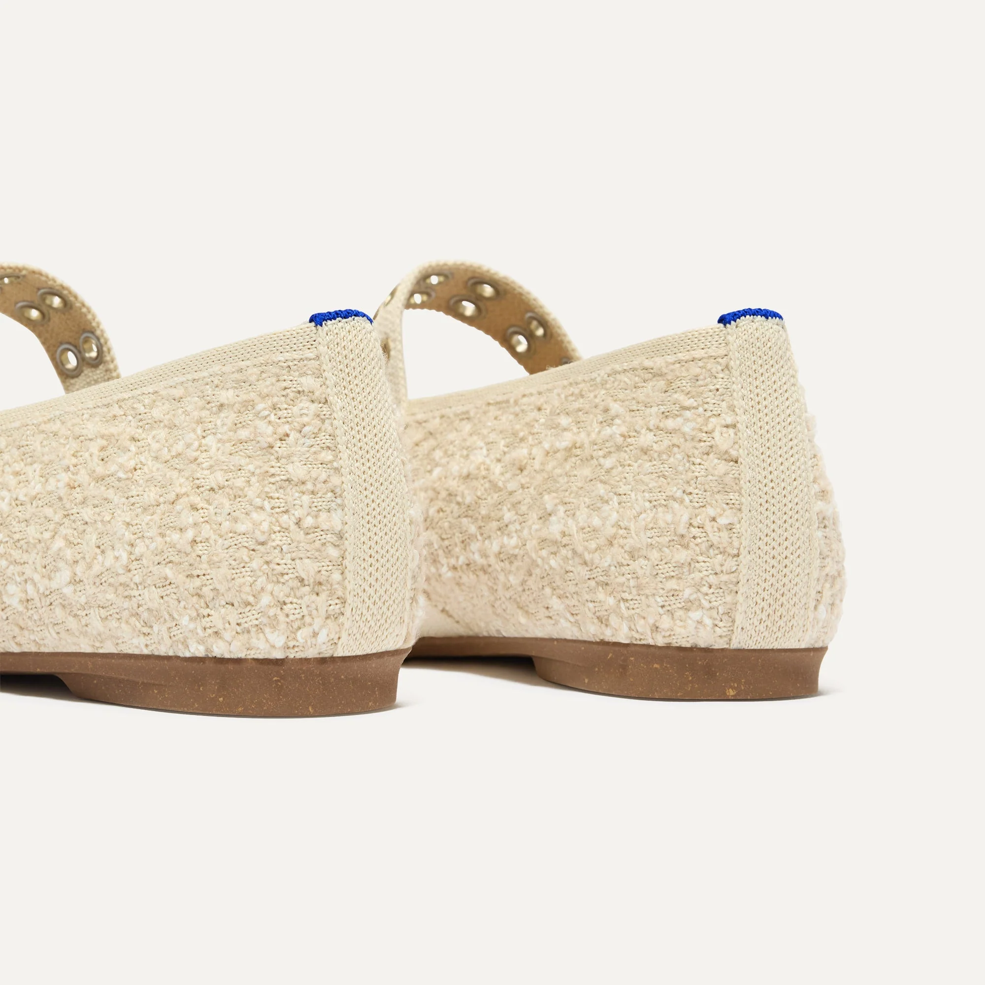 The Max Buckle Mary Jane - Pearl Bouclé