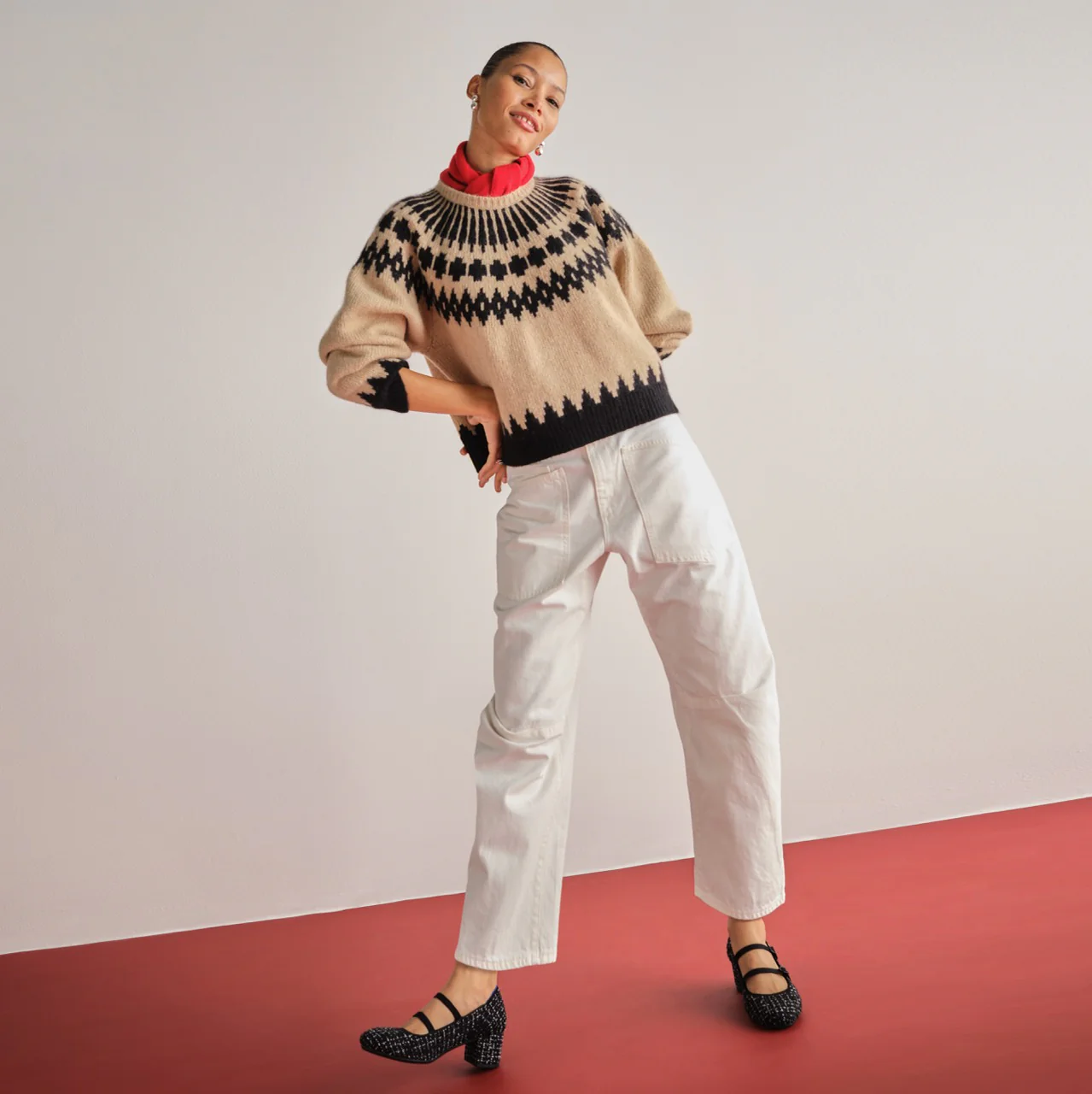 The Double Buckle Mary Jane Heel - Twilight Tweed