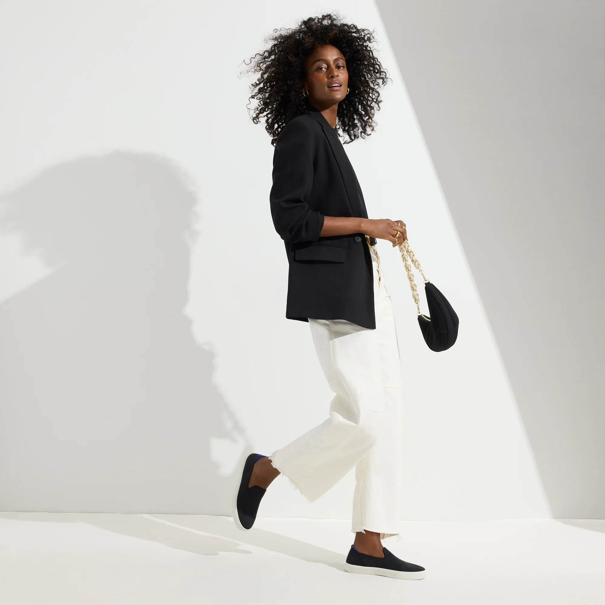 The Original Slip On Sneaker - Black Solid